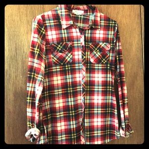 Plaid Button Down